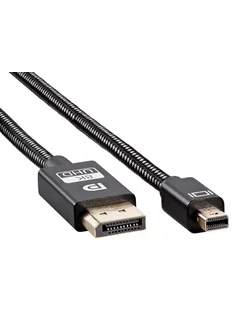 MiniDisplayPort DisplayPort 1.4 кабель 4K 144Hz 8K 60Hz 1.8м Telecom 155445915 купить за 677 ₽ в интернет-магазине Wildberries