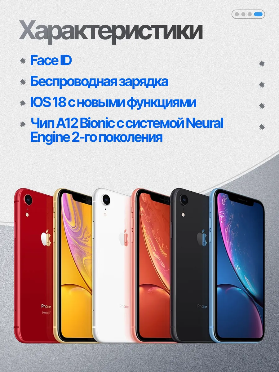 iPhone XR 64GB АЙФОН 155528090 купить за 21 537 ₽ в интернет-магазине  Wildberries