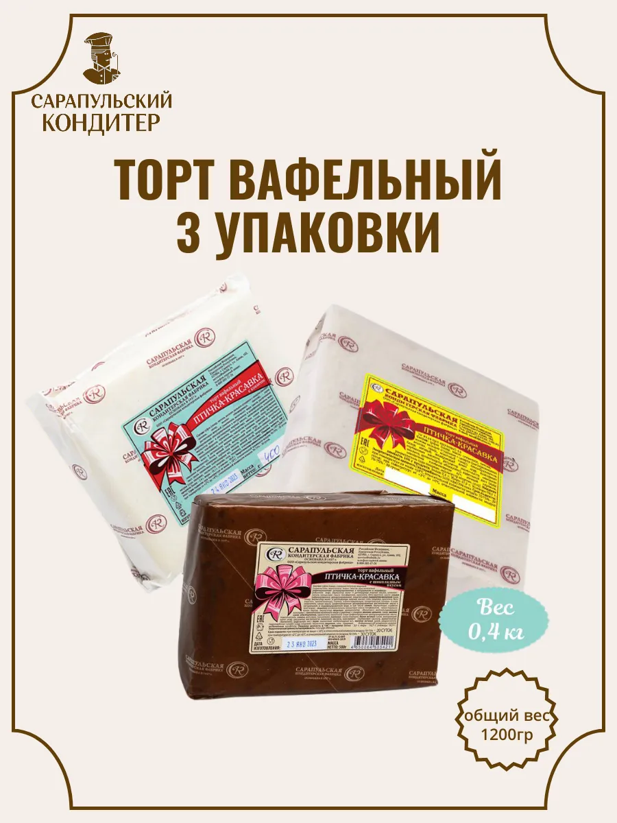 Набор Торт Птичка-красавка...