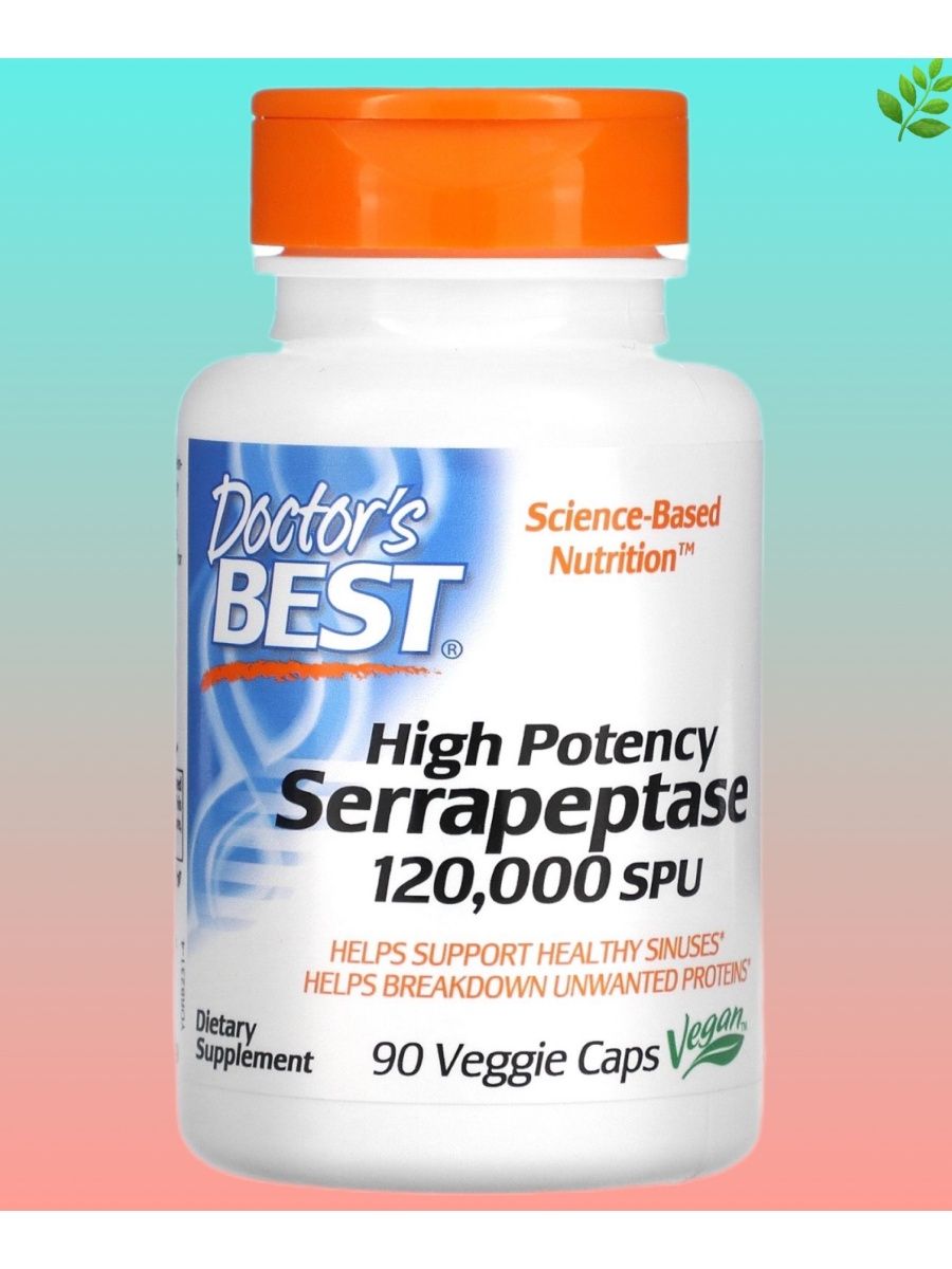 Doctors best serrapeptase 40 000 spu