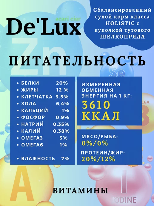 Сухой корм acari ciar Белого Окраса для собак, гипоаллергенный, 12,1 кг, фото 4