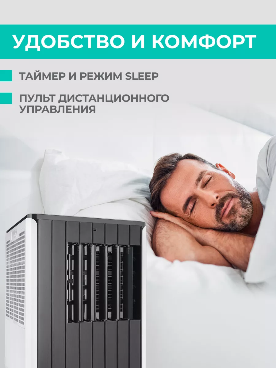 Мобильный моноблочный кондиционер 9000 BTU T-PAC09-P12E Timberk 155702936  купить в интернет-магазине Wildberries