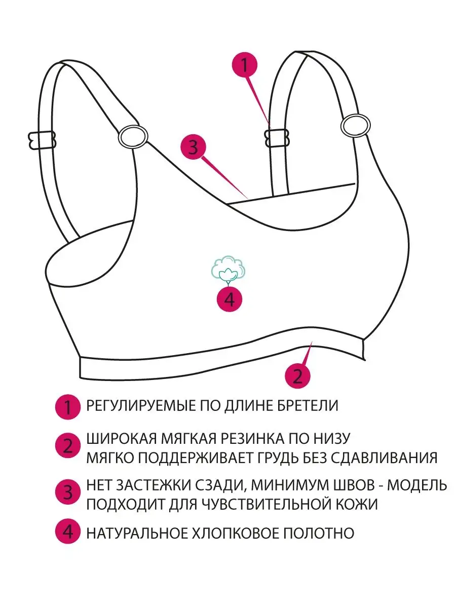 Бюстгальтер для беременных ФЭСТ 155703554 купить за 149 000 сум в  интернет-магазине Wildberries