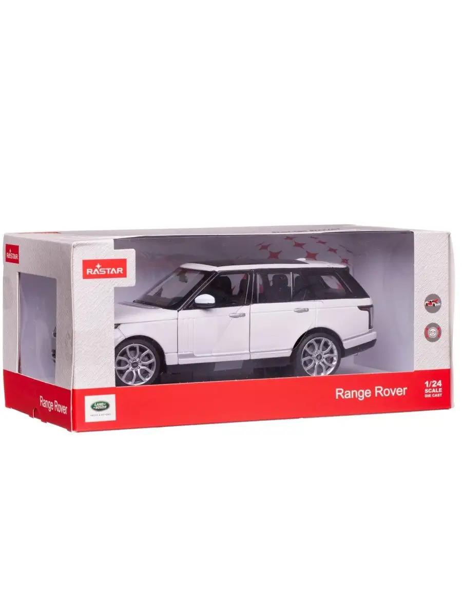 Машина металлическая 1:24 Range Rover, арт. 56300W RASTAR 155734699 купить  в интернет-магазине Wildberries