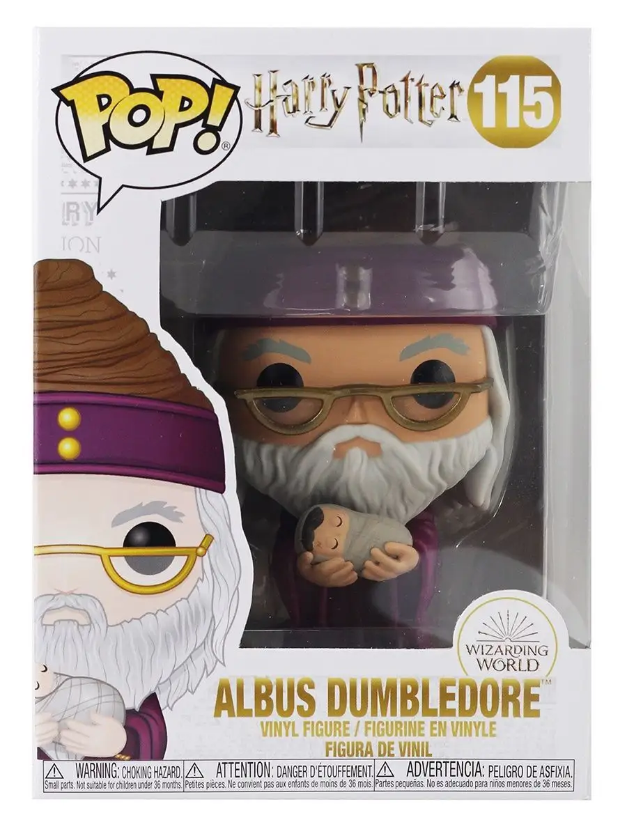 Фигурка Funko POP Гарри Поттер Альбус Дамблдор с Гарри Funko 155740917  купить в интернет-магазине Wildberries