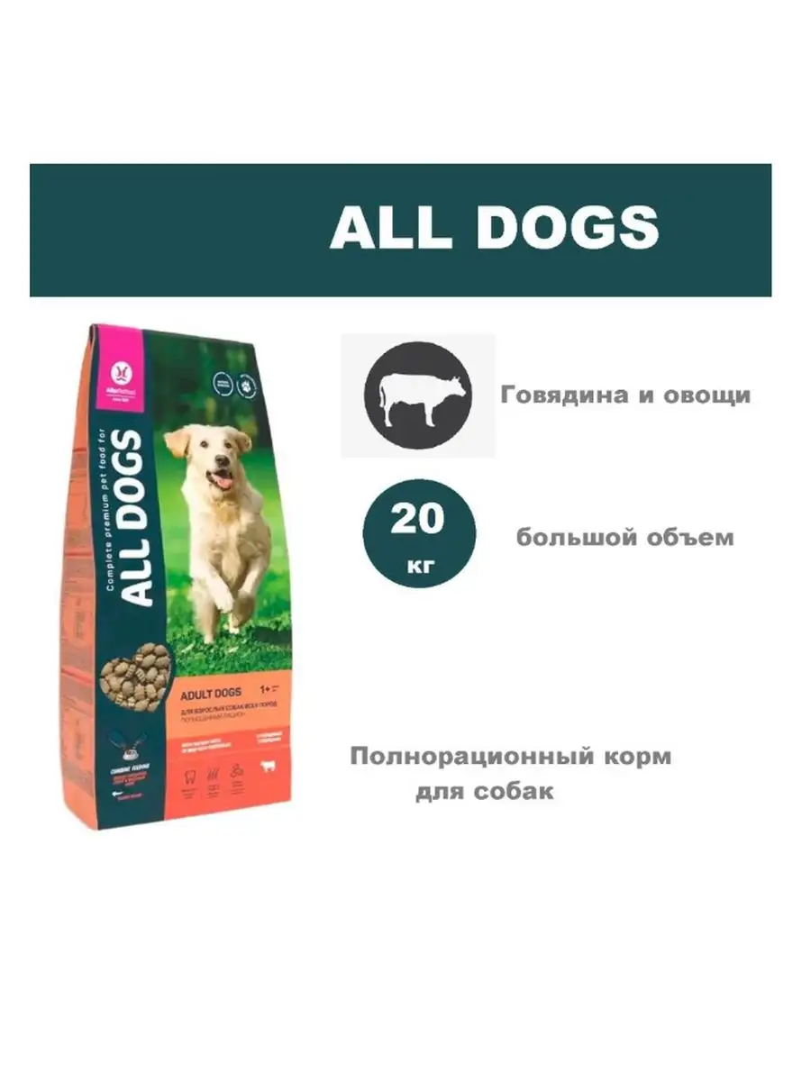 Корм All Dogs Купить Спб