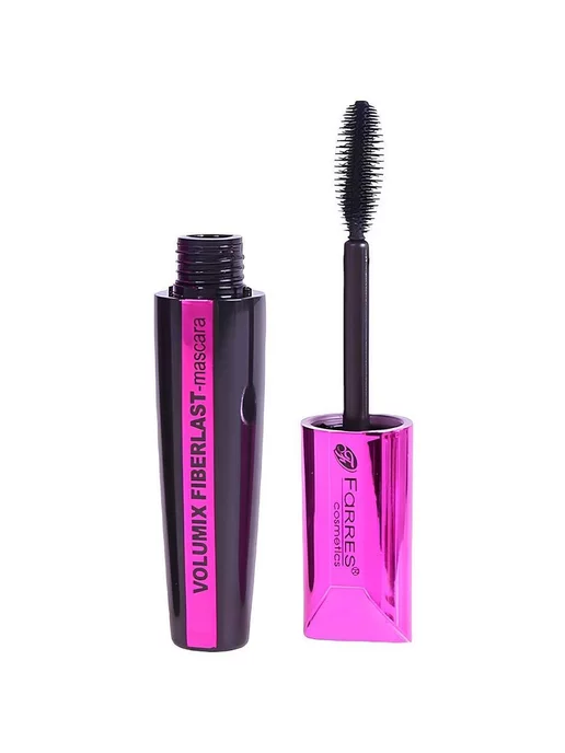 FARRES cosmetics Тушь для ресниц Volumix Fiberlast Mascara объем и разделение, черный, фото 2