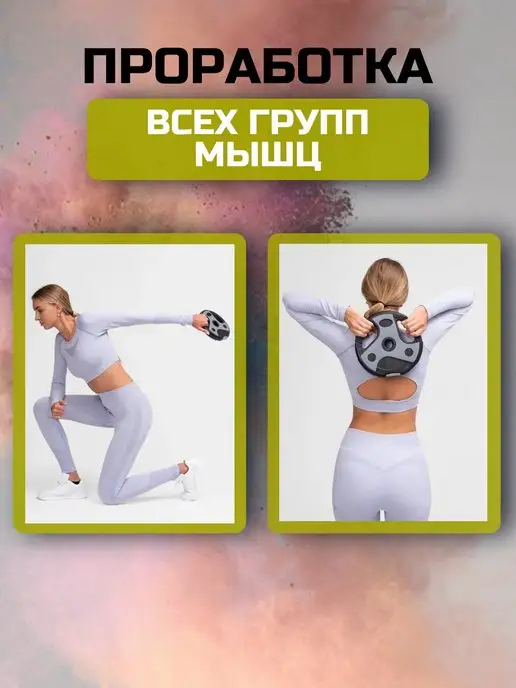 OneFit Штанга спортивная разборная 20 кг, 20 кг, фото 3