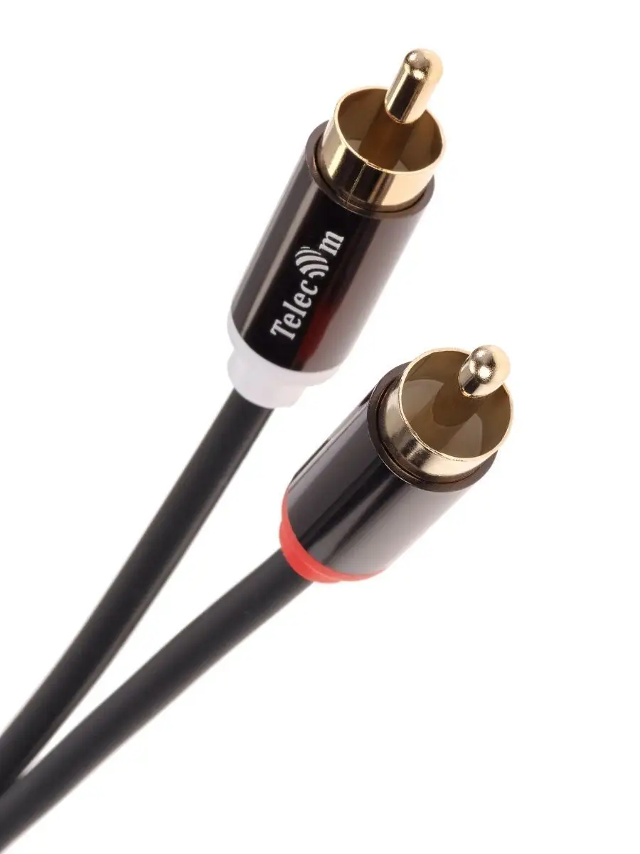 Jack 2 RCA кабель 3.5 1.5 м провод джек тюльпан для тв Telecom 155824818  купить за 489 ₽ в интернет-магазине Wildberries