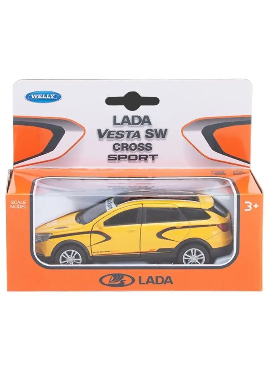 Игрушка машина 1:34-39 LADA VESTA SW CROSS sport 43763RY пиратос 155846253  купить за 1 248 ₽ в интернет-магазине Wildberries