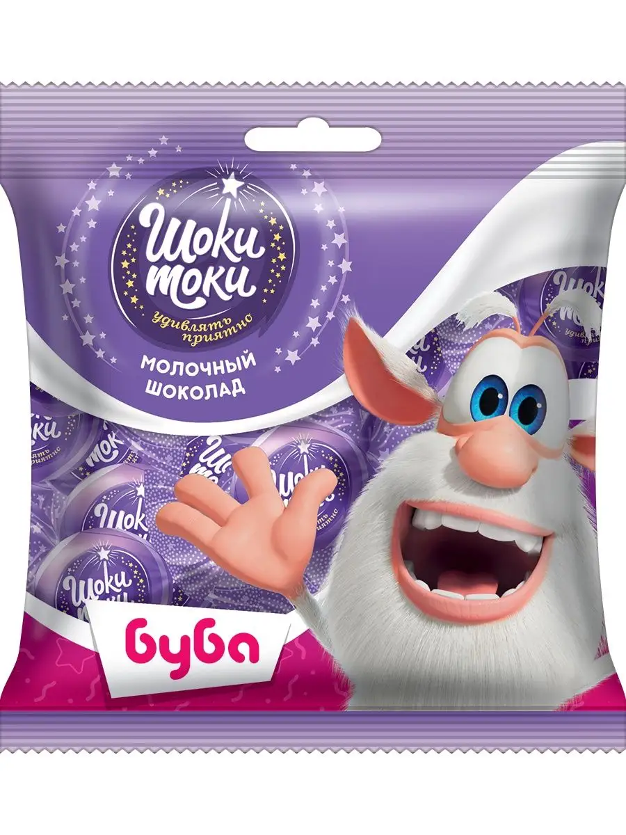 Шоколадные конфеты Буба Шоки Токи 60 г.