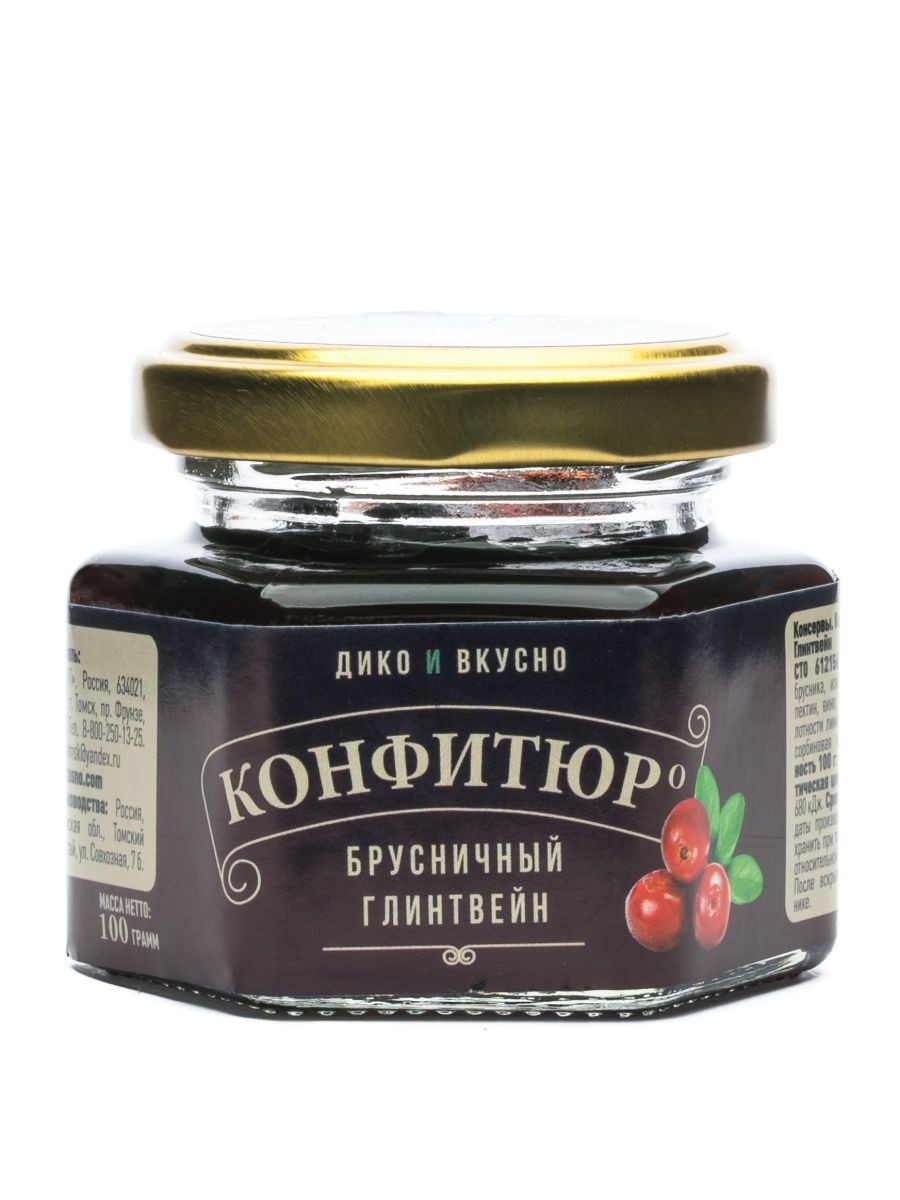 Конфитюр Глинтвейн брусника 100г Дико вкусно 155874271 купить за 100 ₽ в  интернет-магазине Wildberries