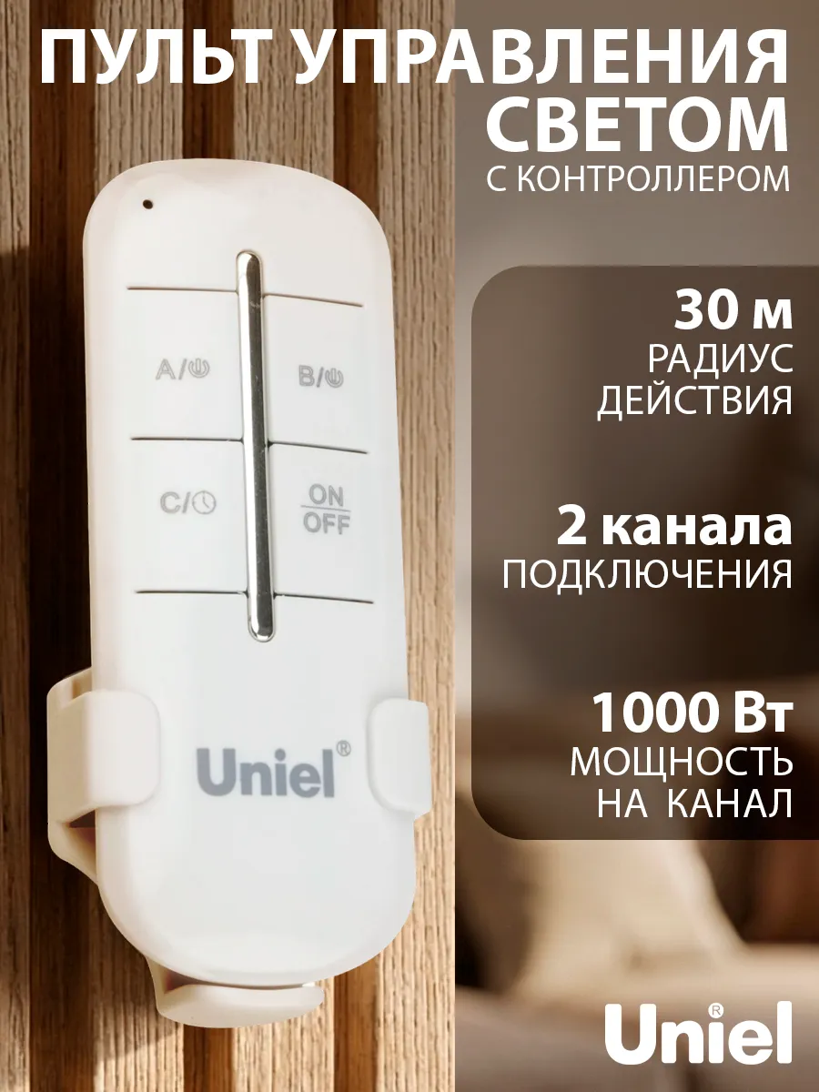 Пульт для света дистанционный 2 канала 1000Вт
