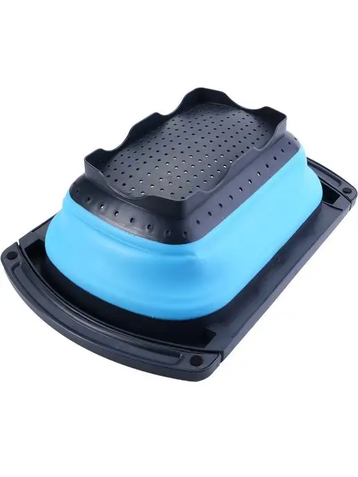 Дуршлаг складной на раковину с выдвижными ручками - фото 9