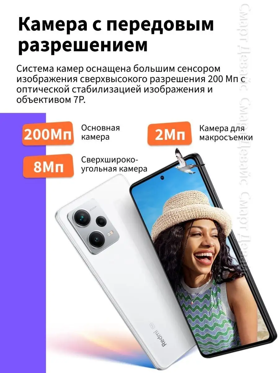 Смартфон Redmi Note 12 Pro+ 5G 8GB+256GB Blue Xiaomi 155882620 купить в  интернет-магазине Wildberries