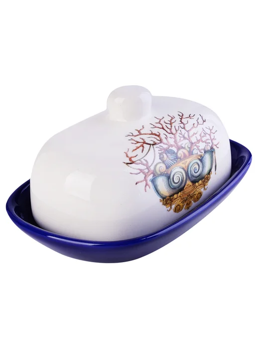 Масленка с крышкой - фото 13