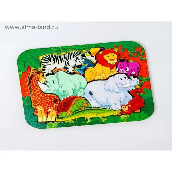 Пазл с животными