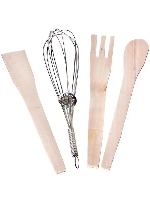 Кухонный набор с подставкой 5 предметов - фото 5