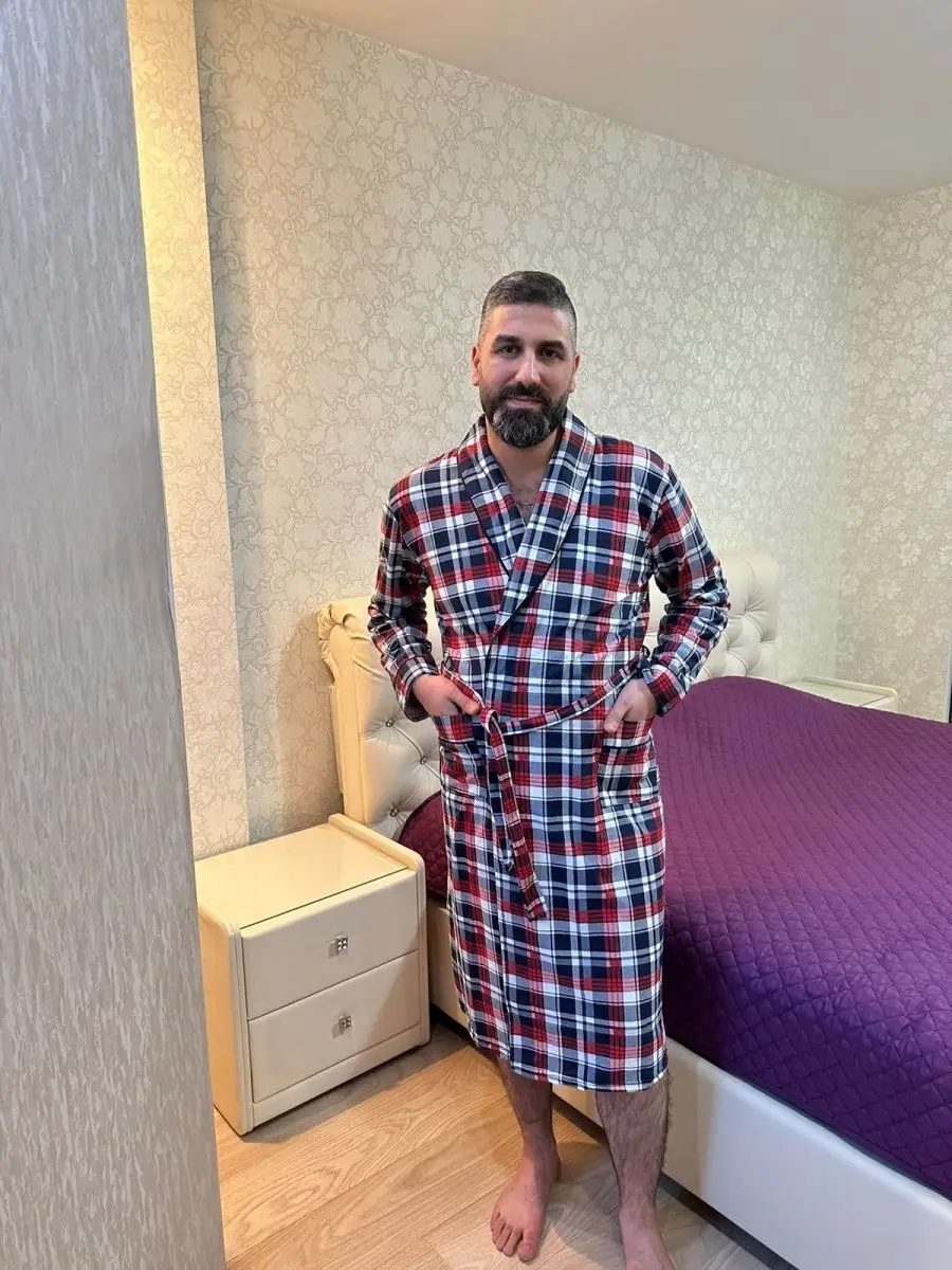 Халат домашний банный