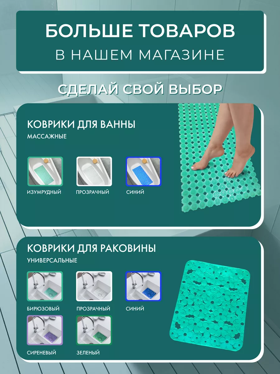 Коврик в ванну 