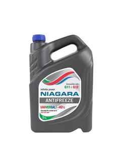 Антифриз (универсальный)(совместим с G11 и G12) 5 кг Niagara 156085123 купить за 821 ₽ в интернет-магазине Wildberries