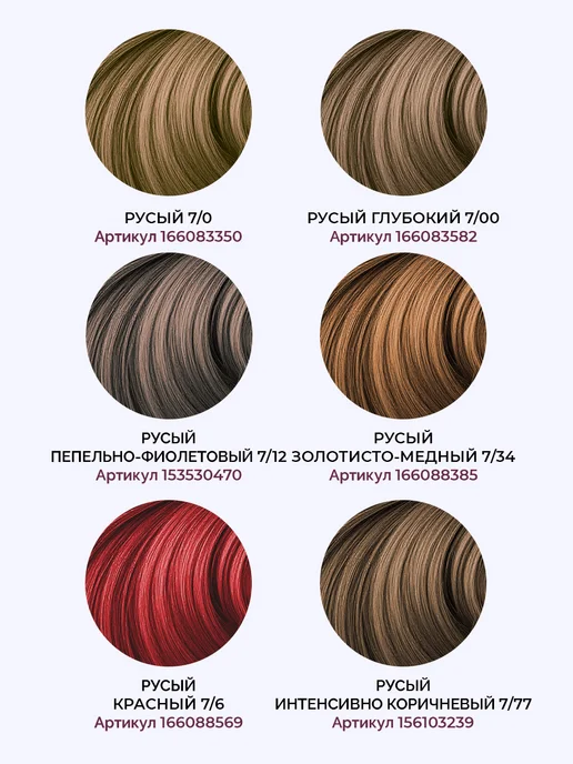 Ollin Professional Краска Megapolis 7.77 Русый интенсивно-коричневый, 50 мл, 50 мл, фото 6