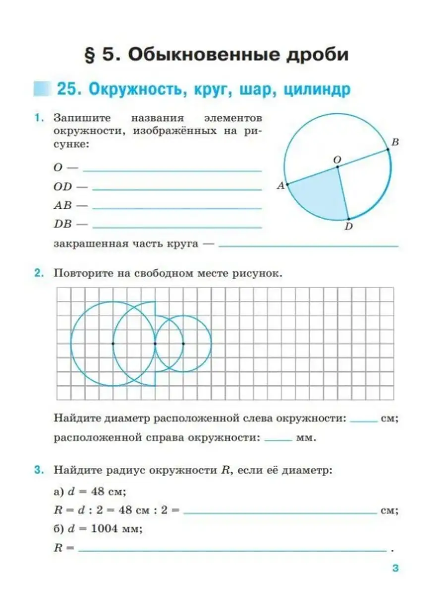 Математика Рабочая тетрадь 5 класс Часть 2 Новый ФП Просвещение 156116429  купить в интернет-магазине Wildberries