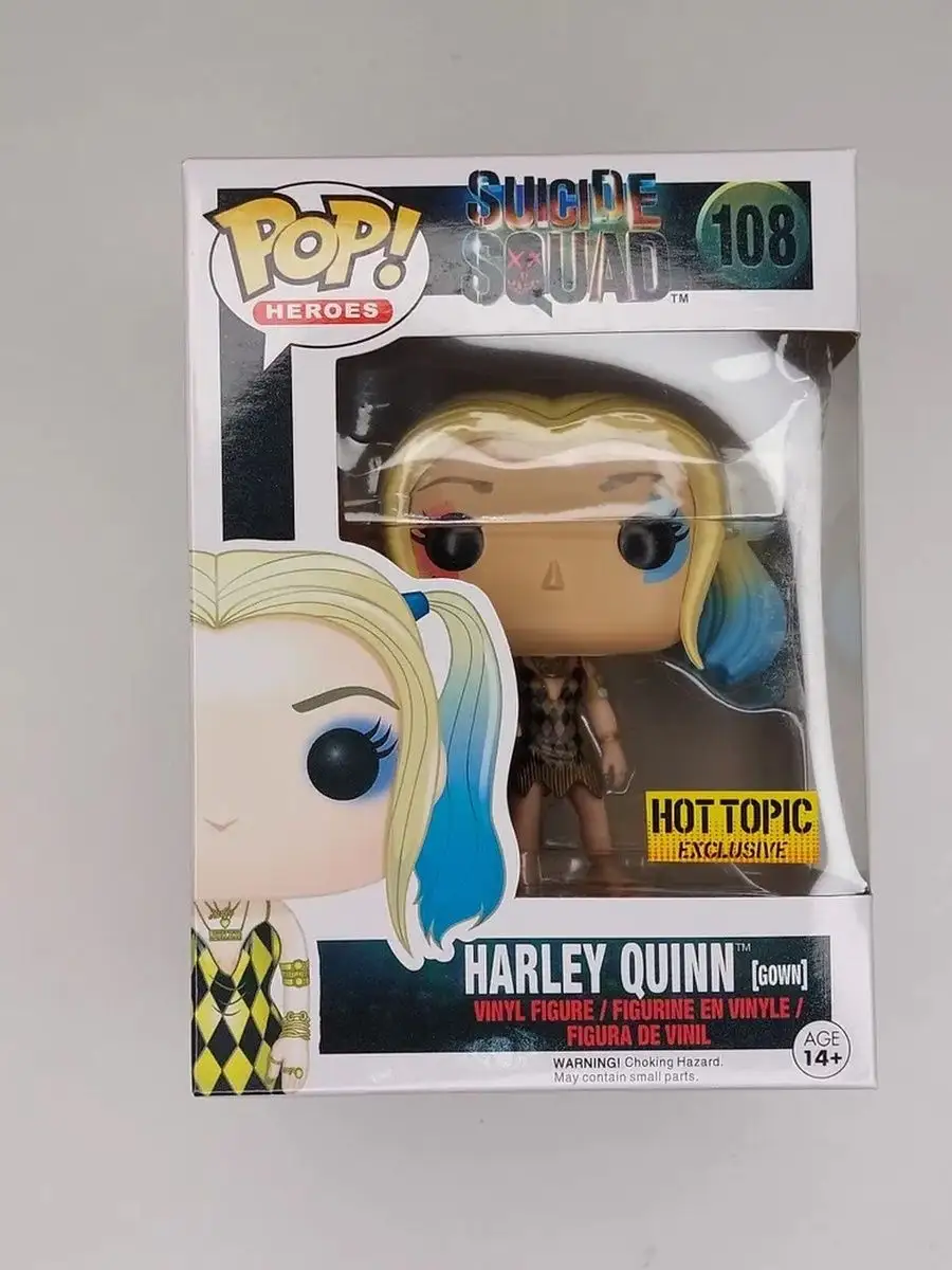 Фигурка Харли Квинн (Harley Quinn) из фильма Отряд самоубийц Funko  156123917 купить за 2 148 ₽ в интернет-магазине Wildberries