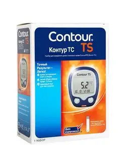 Глюкометр Контур ТС Contour 156137972 купить за 2 772 ₽ в интернет-магазине Wildberries