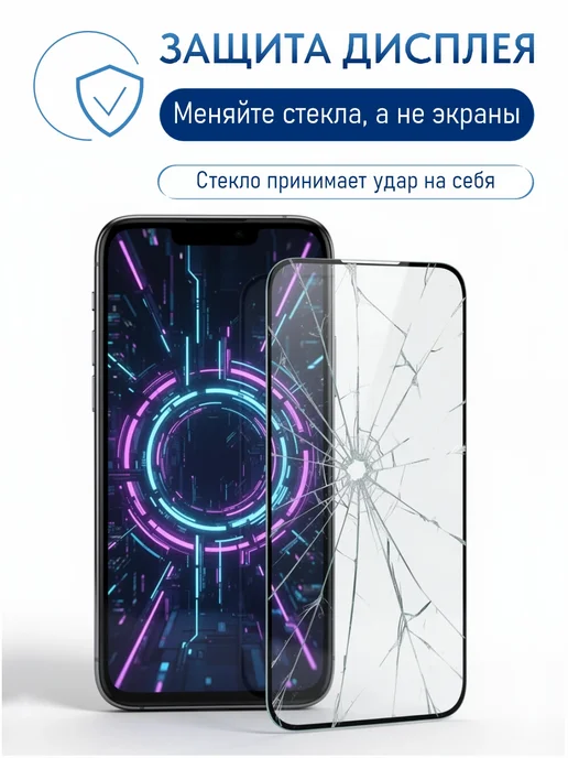 PANZERFILM Защитное стекло Xiaomi Redmi Note 12 Pro, вариант, фото 2