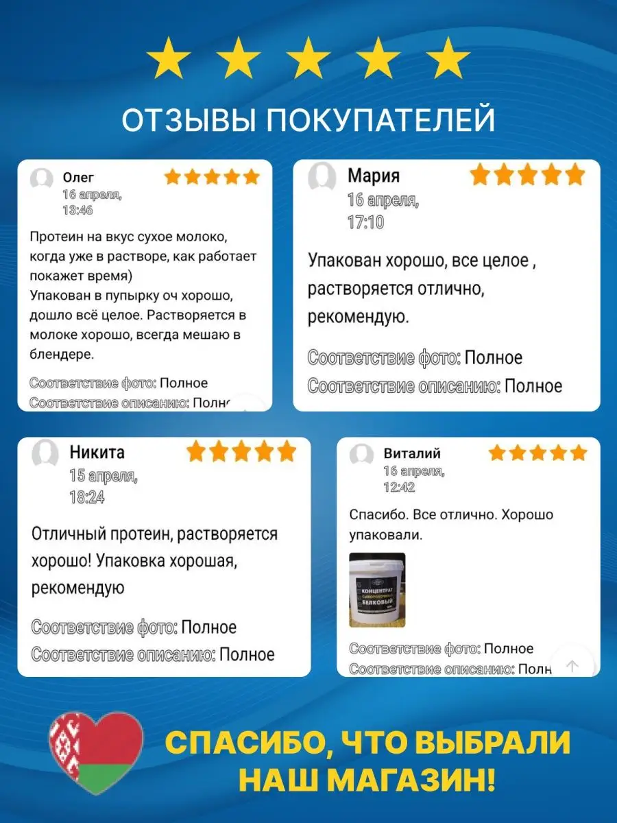 Протеин сывороточный концентрат белковый КСБ-80 4.5 кг Белорусские продукты  156149934 купить в интернет-магазине Wildberries