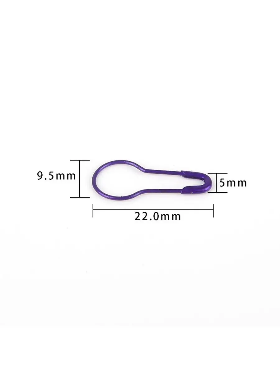 Маркеры для вязания 50 шт металлические — фото 3