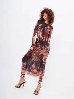 Платье вечернее сетка Lady Look 156188205 купить за 1 731 ₽ в интернет-магазине Wildberries