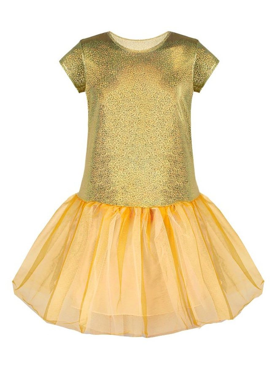 Золотое платье для девочки