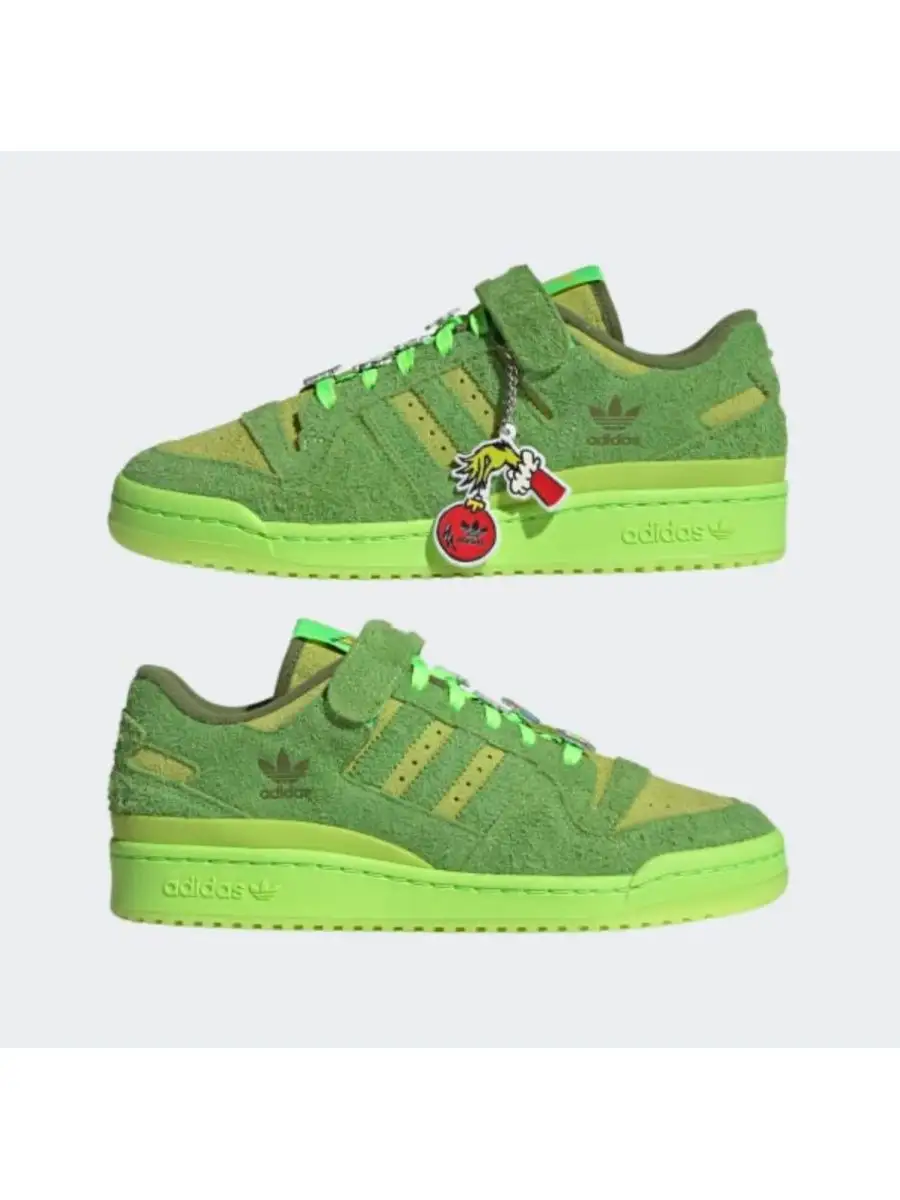 Adidas Bad Bunny Forum Low Grinch зеленые Adidas 156220178 купить за 4 372  ₽ в интернет-магазине Wildberries