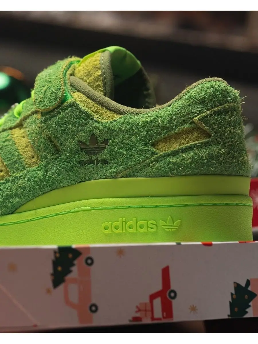 Adidas Bad Bunny Forum Low Grinch зеленые Adidas 156220178 купить за 4 536  ₽ в интернет-магазине Wildberries