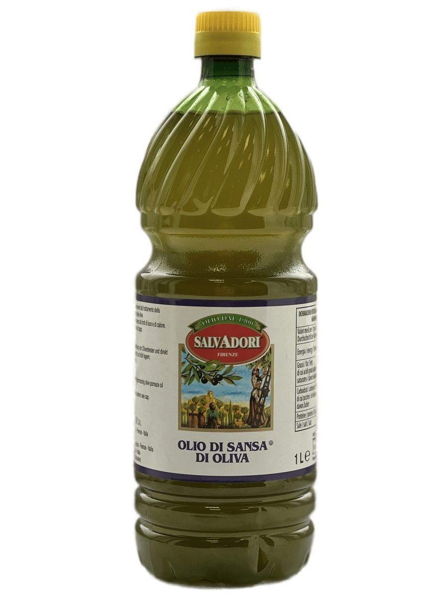 Olio di sansa. Масла Salvadori. Оливковое рафинированное. Olio di Sansa di Oliva конди.