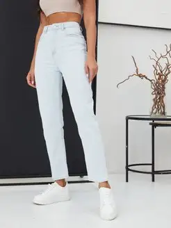 Джинсы мом Zara 156238525 купить за 4 585 ₽ в интернет-магазине Wildberries