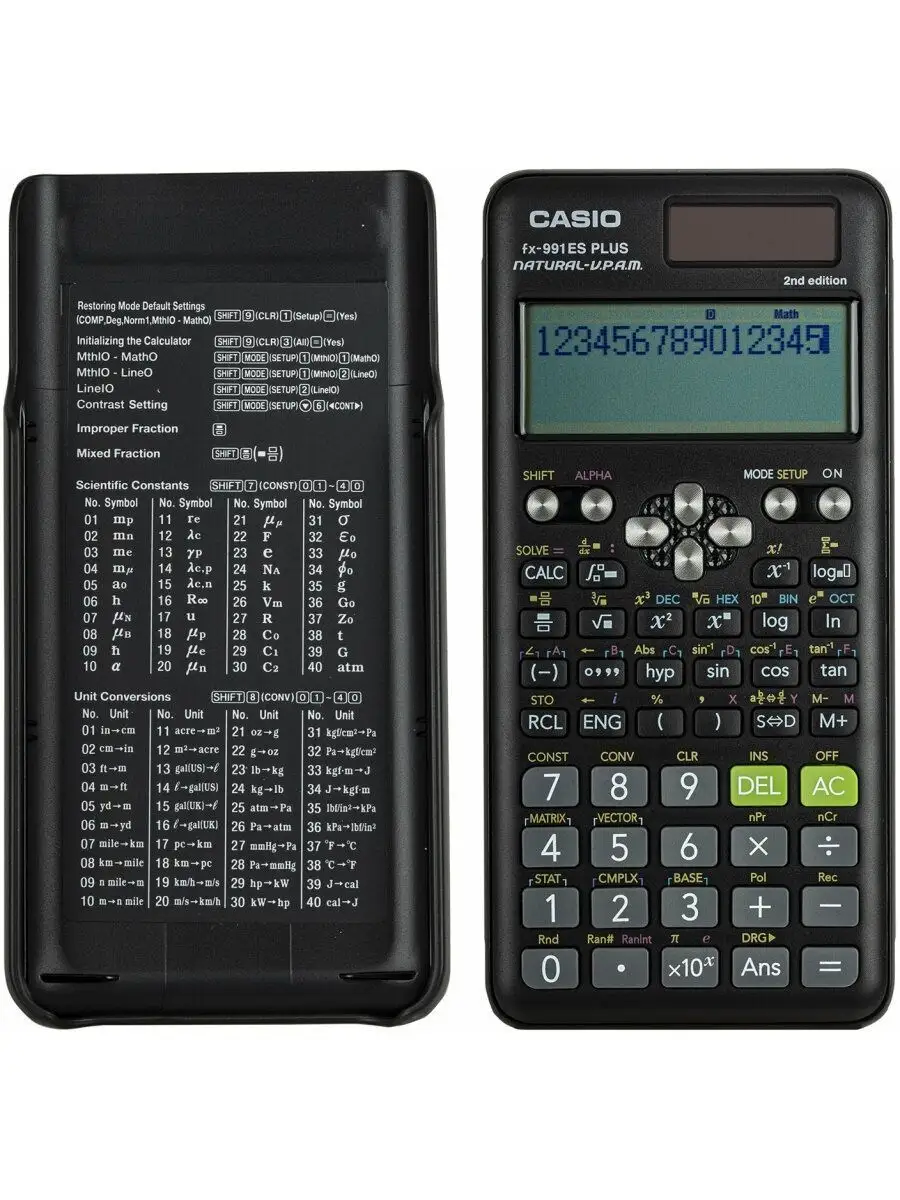 Калькулятор инженерный для ЕГЭ Casio Fx-991es CASIO 156251268 купить за 2  914 ₽ в интернет-магазине Wildberries