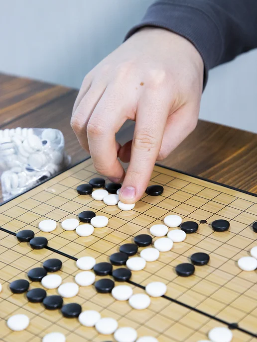 Головоломка Игра Го Вэйци магнитная Magnetic Go 80+81 камней, 28x28 см, 28x28 см, фото 3
