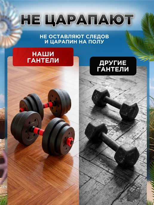 BDGPRO Гантели разборные 2шт 2кг 4кг 5кг 6кг 8кг 10кг штанга, 2 шт, 2 кг, фото 7