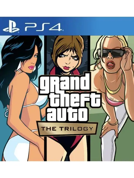 RockStar Games Игра Grand Theft Auto The Trilogy для Playstation PS4 PS5