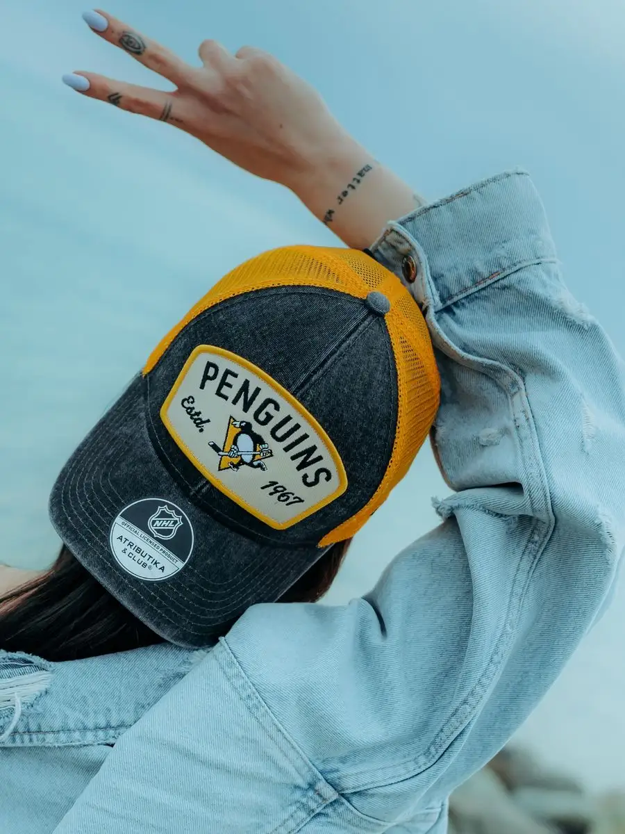 Бейсболка Pittsburgh Penguins