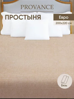 Простынь евро бязь PROVANCE 156286200 купить за 861 ₽ в интернет-магазине Wildberries