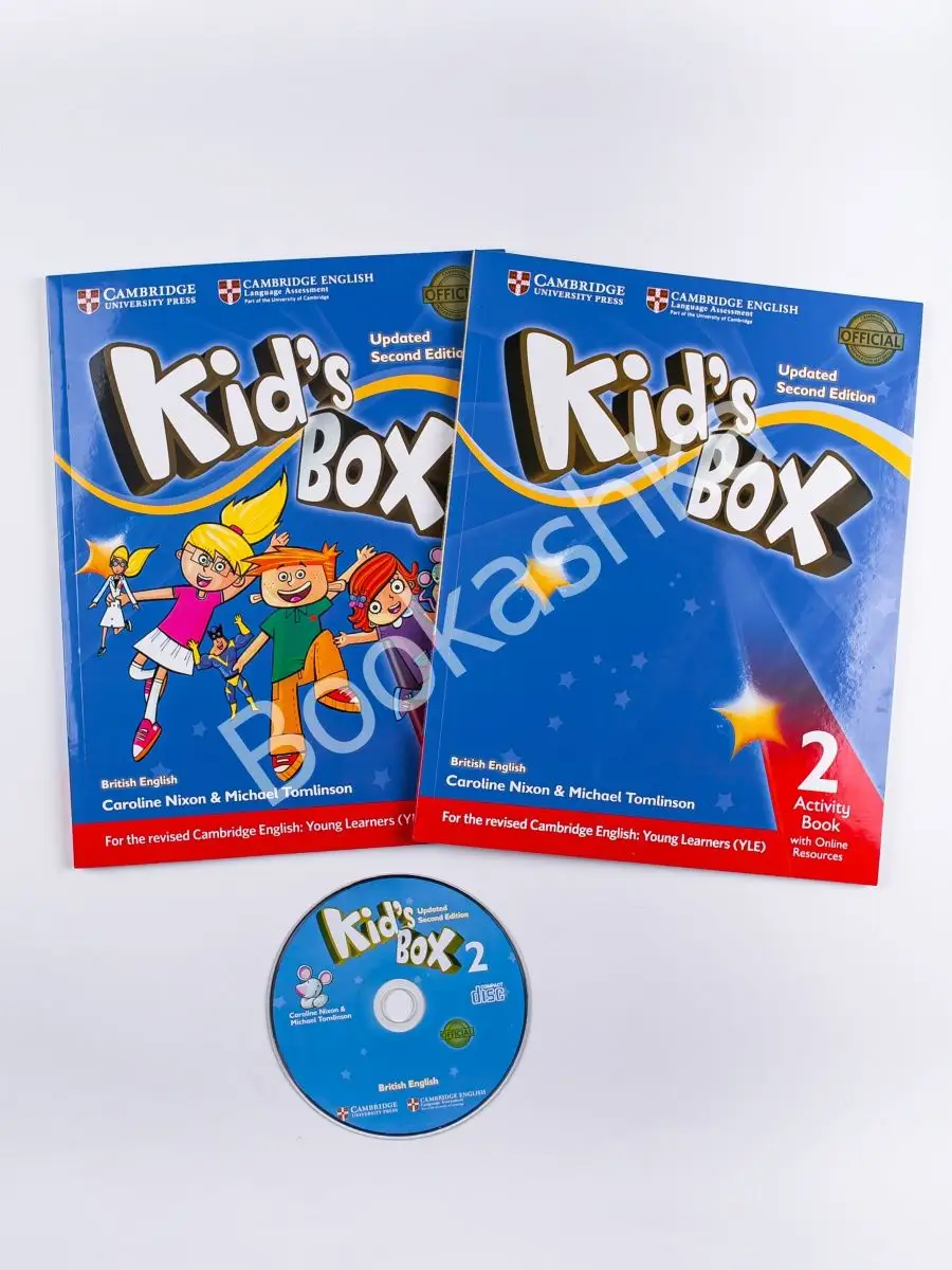 Комплект Kids Box Level 2. Pupils Book+ Activity Book + CD Cambridge  156287451 купить за 2 398 ₽ в интернет-магазине Wildberries