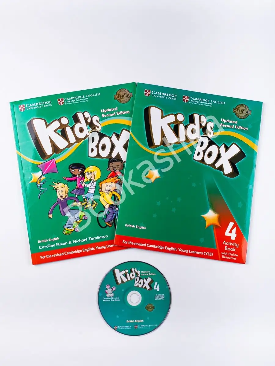 Комплект Kids Box Level 4. Pupils Book+ Activity Book + CD Cambridge  156287453 купить за 2 289 ₽ в интернет-магазине Wildberries