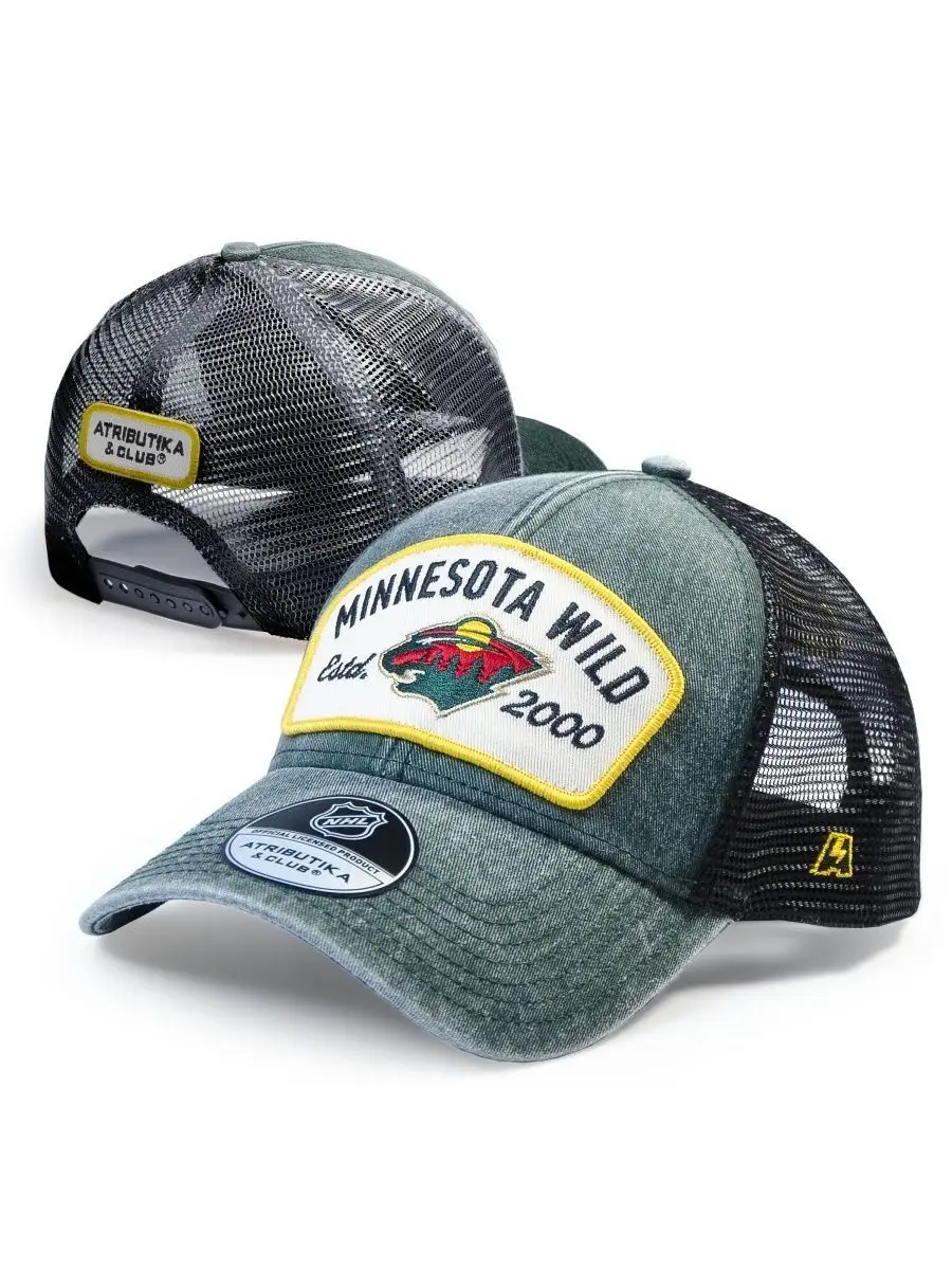 Бейсболка подростковая Minnesota Wild
