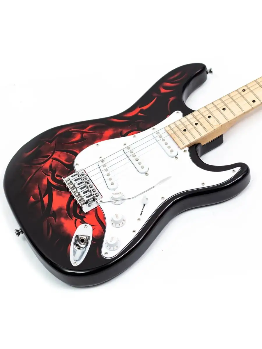 Комплект Электрогитара Stratocaster Coeuari Coeuary 156294946 купить за 12  390 ₽ в интернет-магазине Wildberries