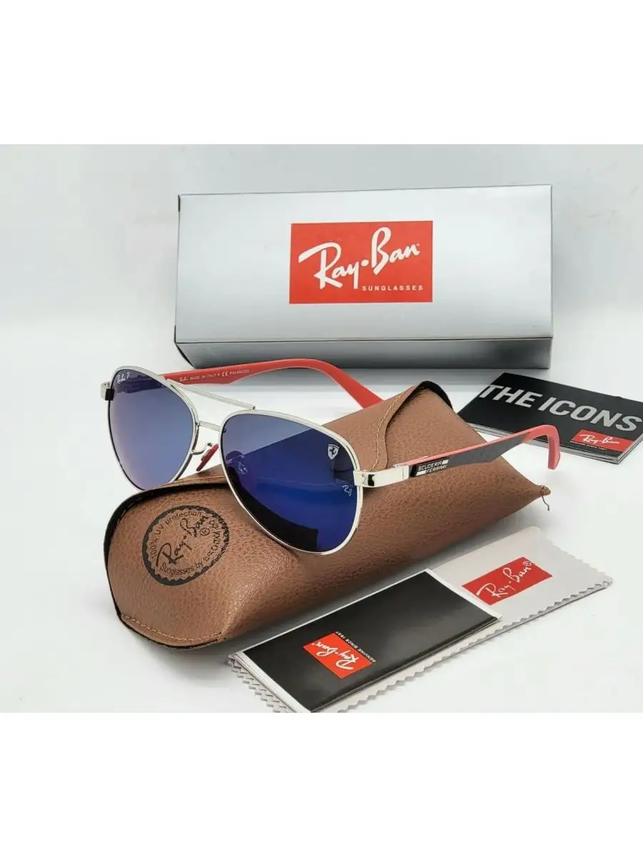 Солнцезащитные очки авиатор - Классика и Стиль Ray-Ban 156337716 купить за  2 656 ₽ в интернет-магазине Wildberries