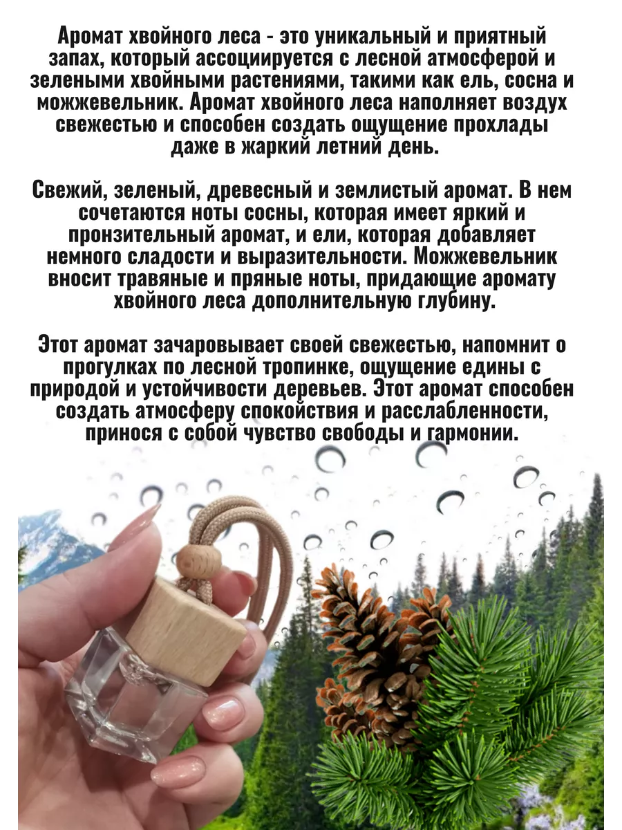 Ароматизатор автомобильный хвойный лес ароматизаторы и подвески 156348603  купить за 347 ₽ в интернет-магазине Wildberries